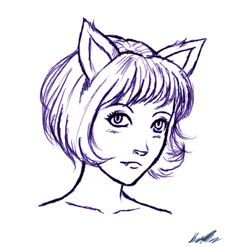 1 Making of Cat Girl