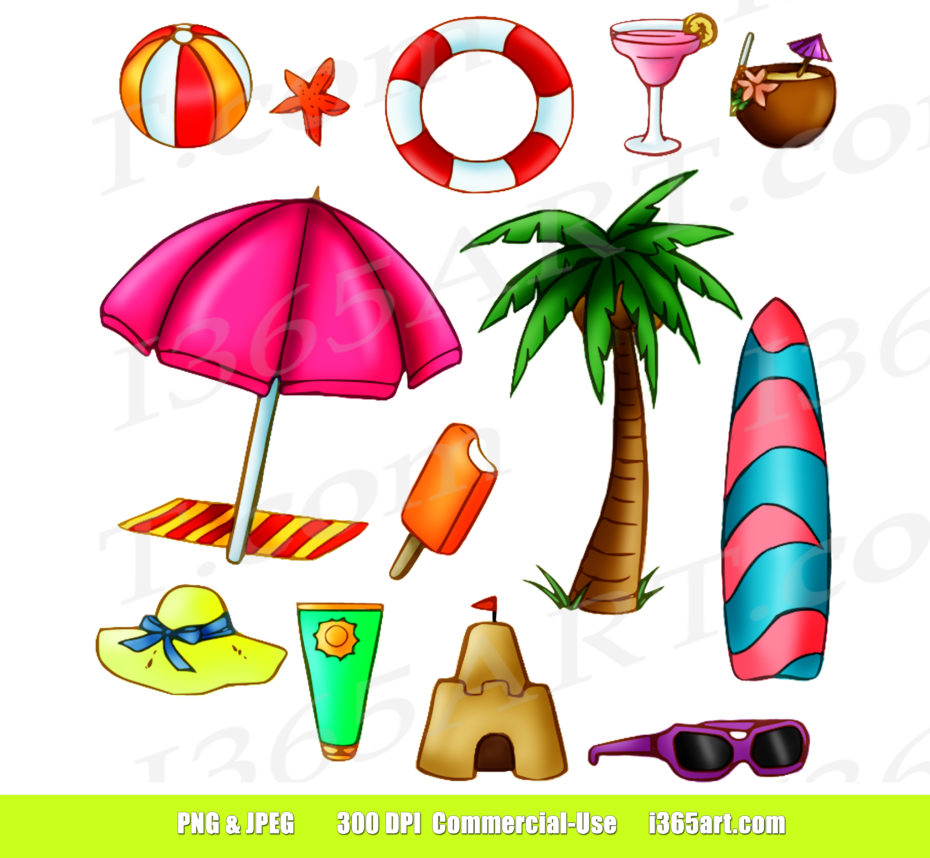 clipart of summer time - photo #34