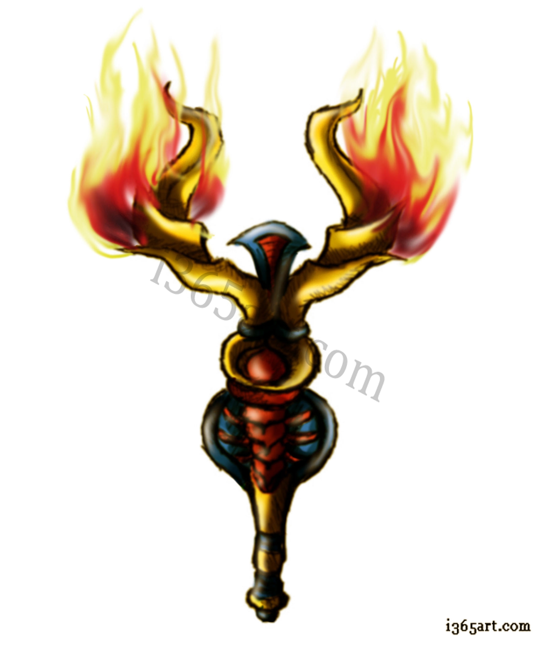 scepter drawing