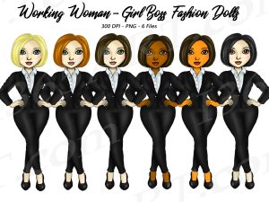 Working Woman Clipart