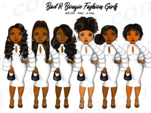 Bougie Black Girl Clipart