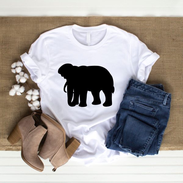 Elephant Outlines SVG Clipart