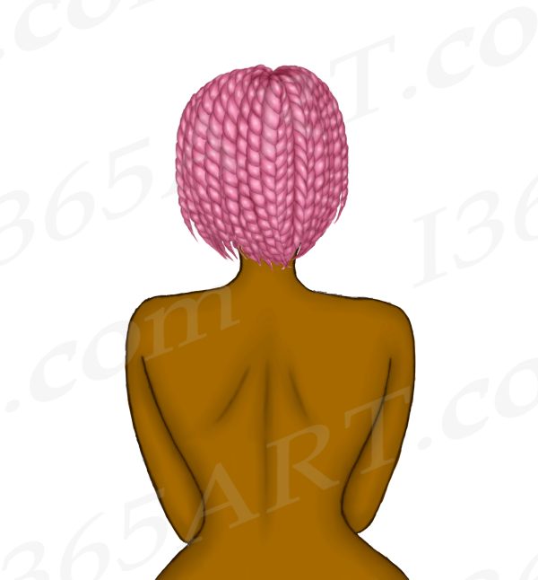 Multicolor Natural Hairstyles Best Friends Clipart