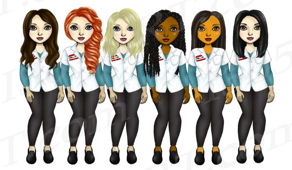 Pharmacist Medical Workers Clipart