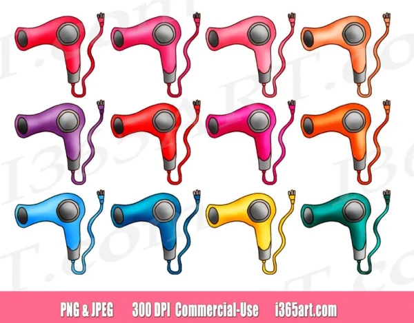 Blow Dryer Clipart