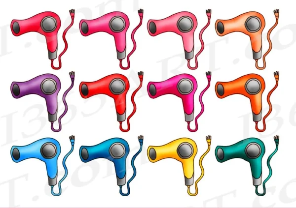 Blow Dryer Clipart PNG JPEG Download - Image 2