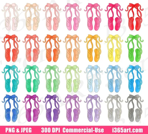 Ballet Slippers Clipart