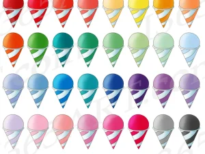 Snow Cone Clipart