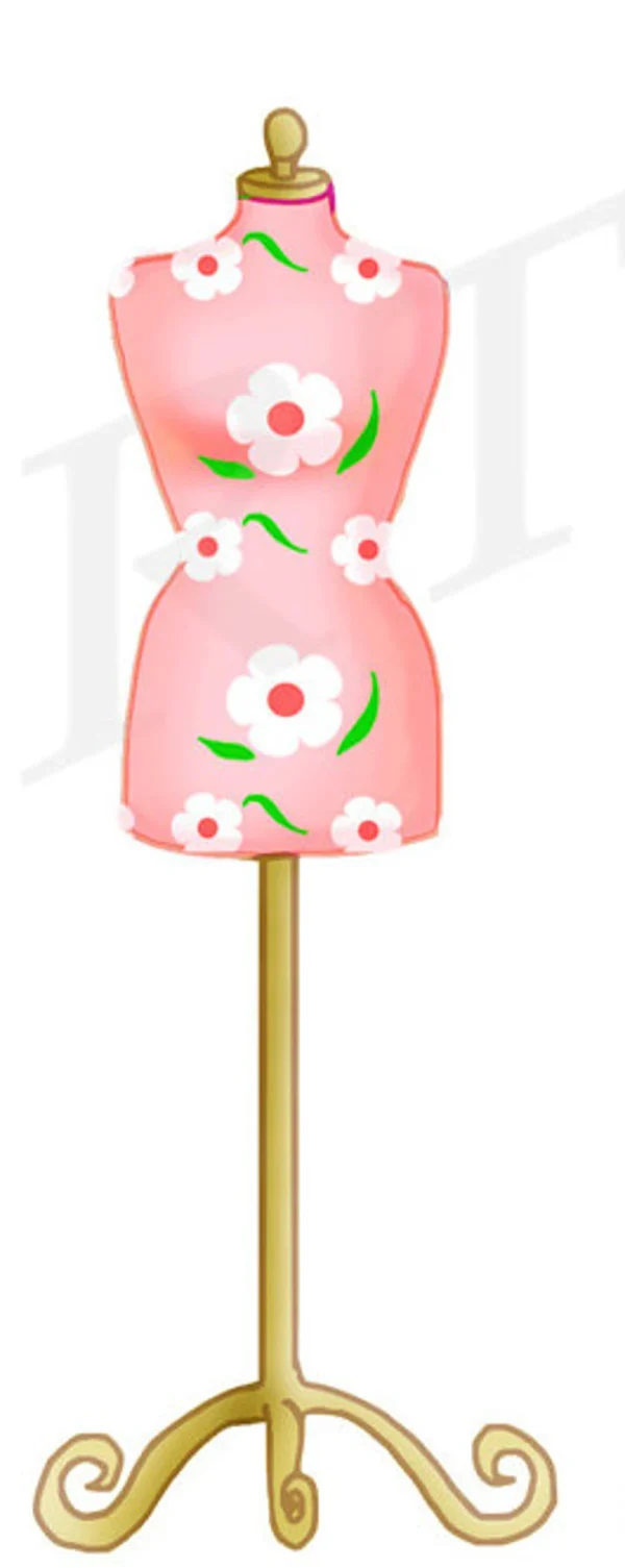 Dress Form Clipart
