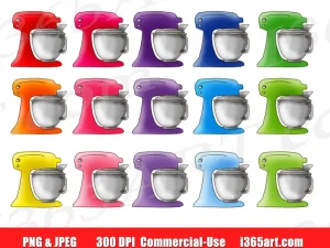 Kitchen Mixer Clipart