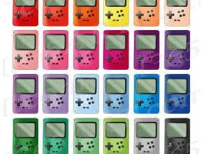 Handheld Game Console Clipart