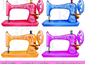 Sewing Machine Clipart