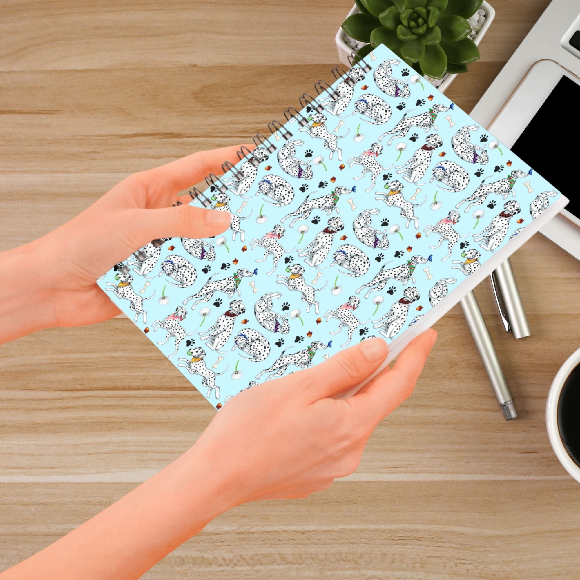 Dalmatian Seamless Pattern