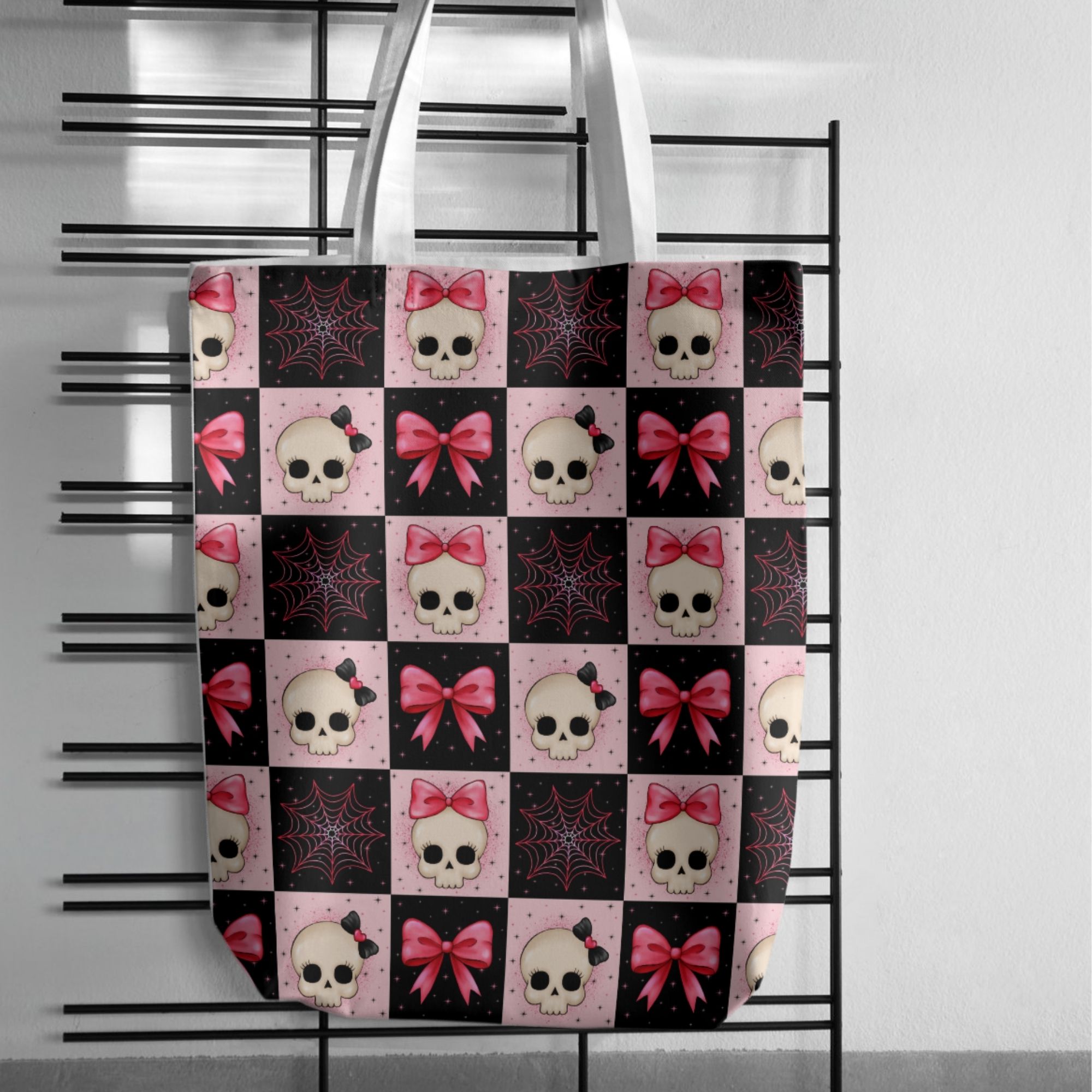 Spooky Coquette Halloween Seamless Pattern