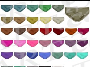Rainbow Underwear Clipart