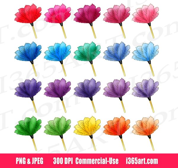 feather duster clipart