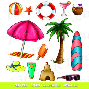 summer time clipart